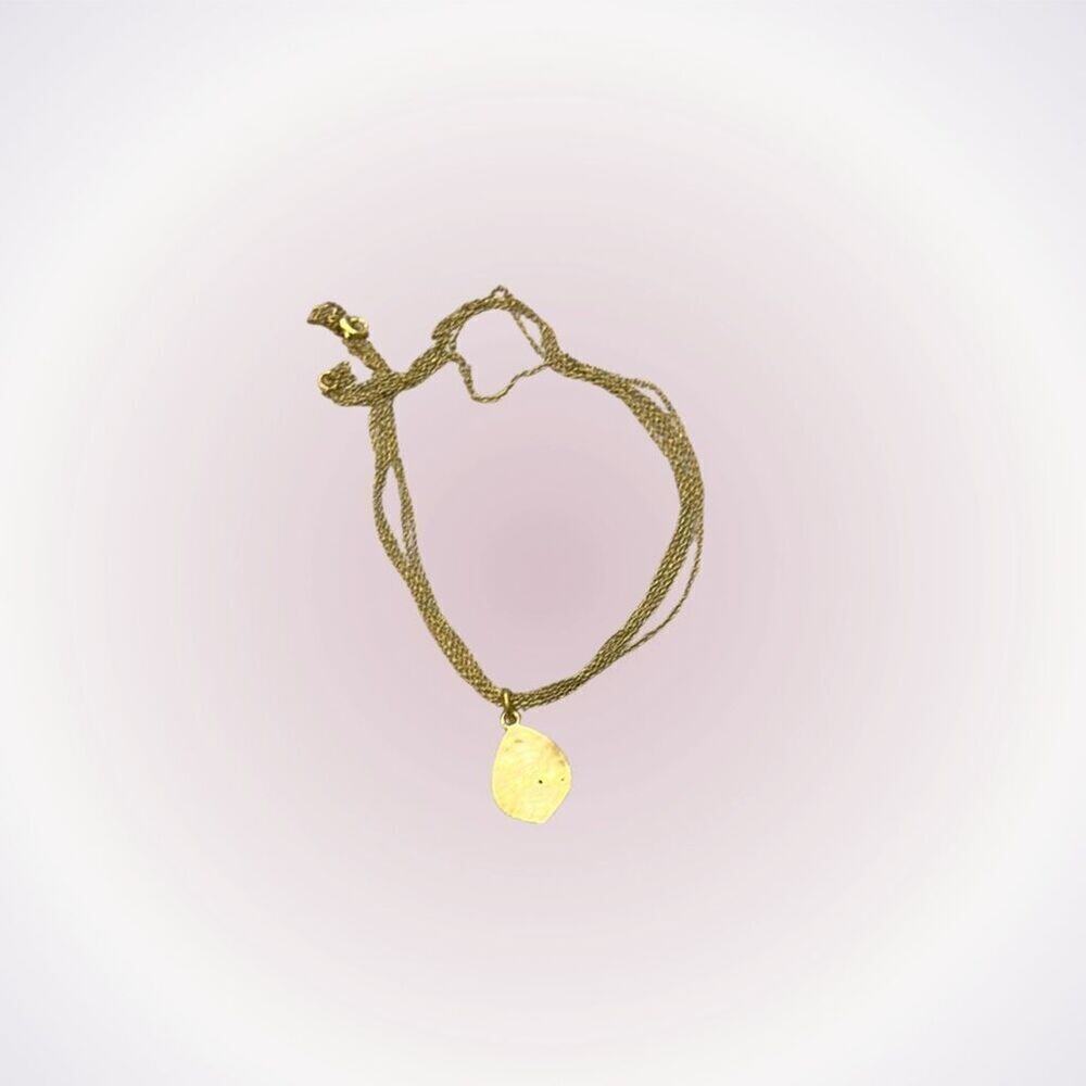 Gold Pendant Necklace | Sz OS